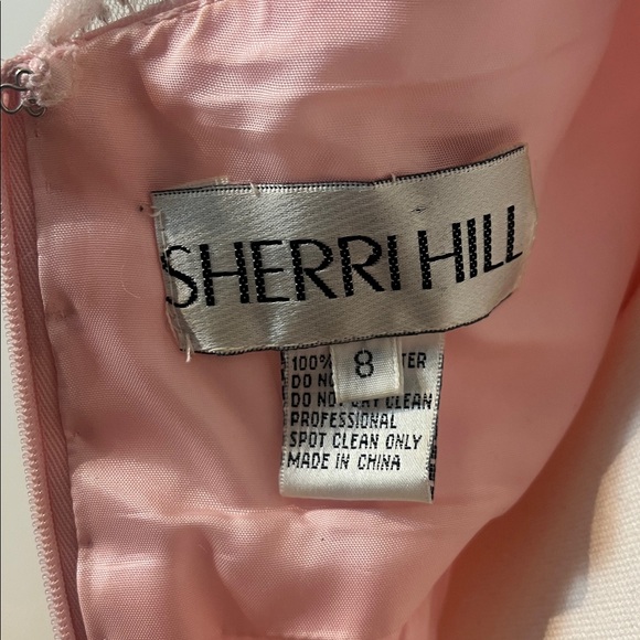 Sherri Hill 2814 Pink Dress - Picture 12 of 17